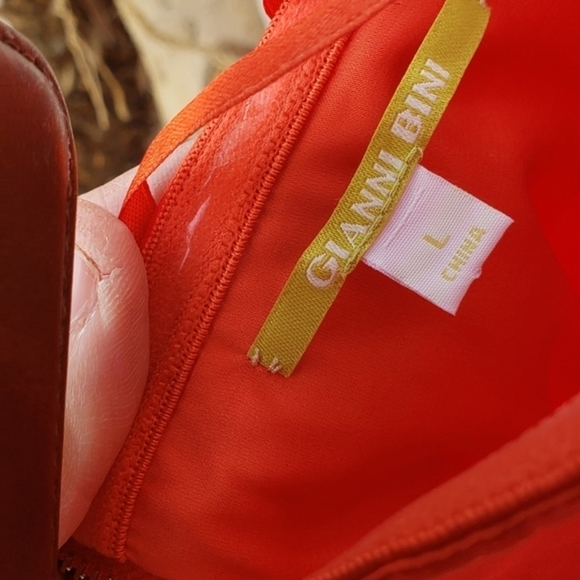 Gianni Bini Womens Julia Strapless Bow Blouse - Picture 4 of 5